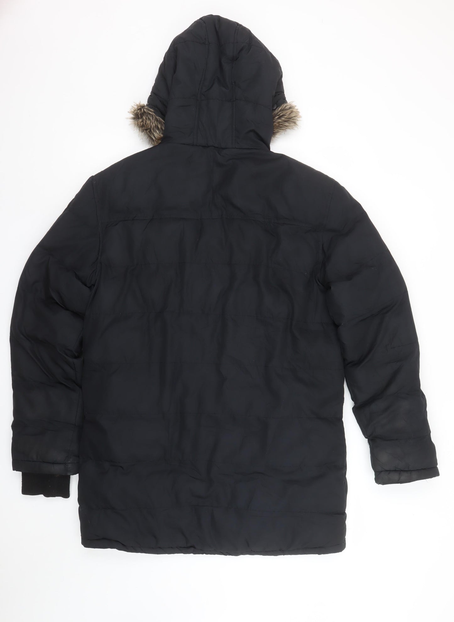 Mens UK Size S Tog Twenty Four Black Parka Coat