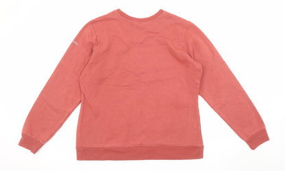 Womens UK Size L Columbia Pink Pullover Sweatshirt