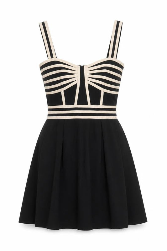 Womens UK Size 12 Warehouse Fit & Flare Dress