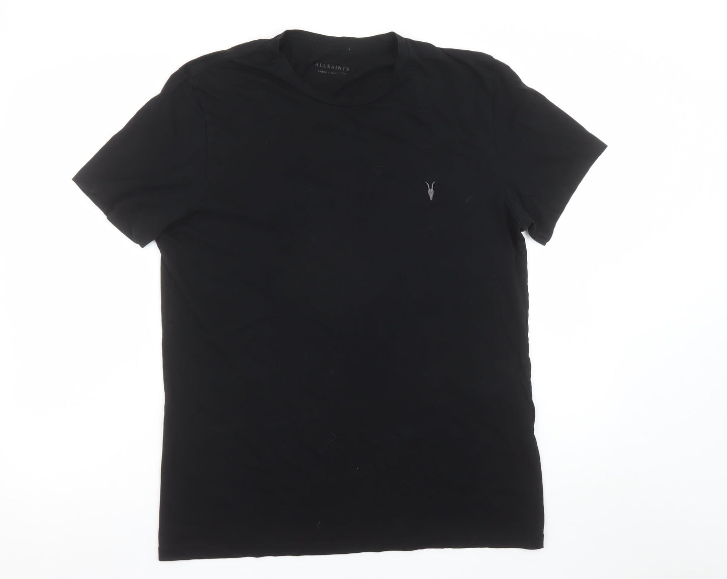 Mens UK Size L AllSaints Black  T-Shirt