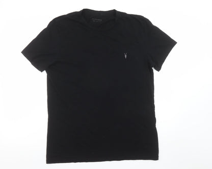 Mens UK Size L AllSaints Black  T-Shirt