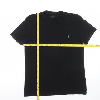 Mens UK Size L AllSaints Black  T-Shirt