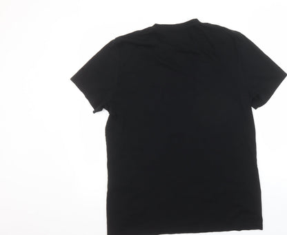 Mens UK Size L AllSaints Black  T-Shirt