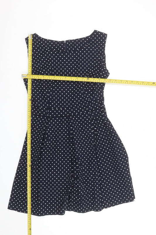 Womens UK Size 12 Izabel London Fit & Flare Dress