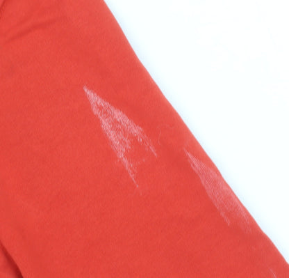 Mens UK Size S Levi's Red Pullover Sweatshirt