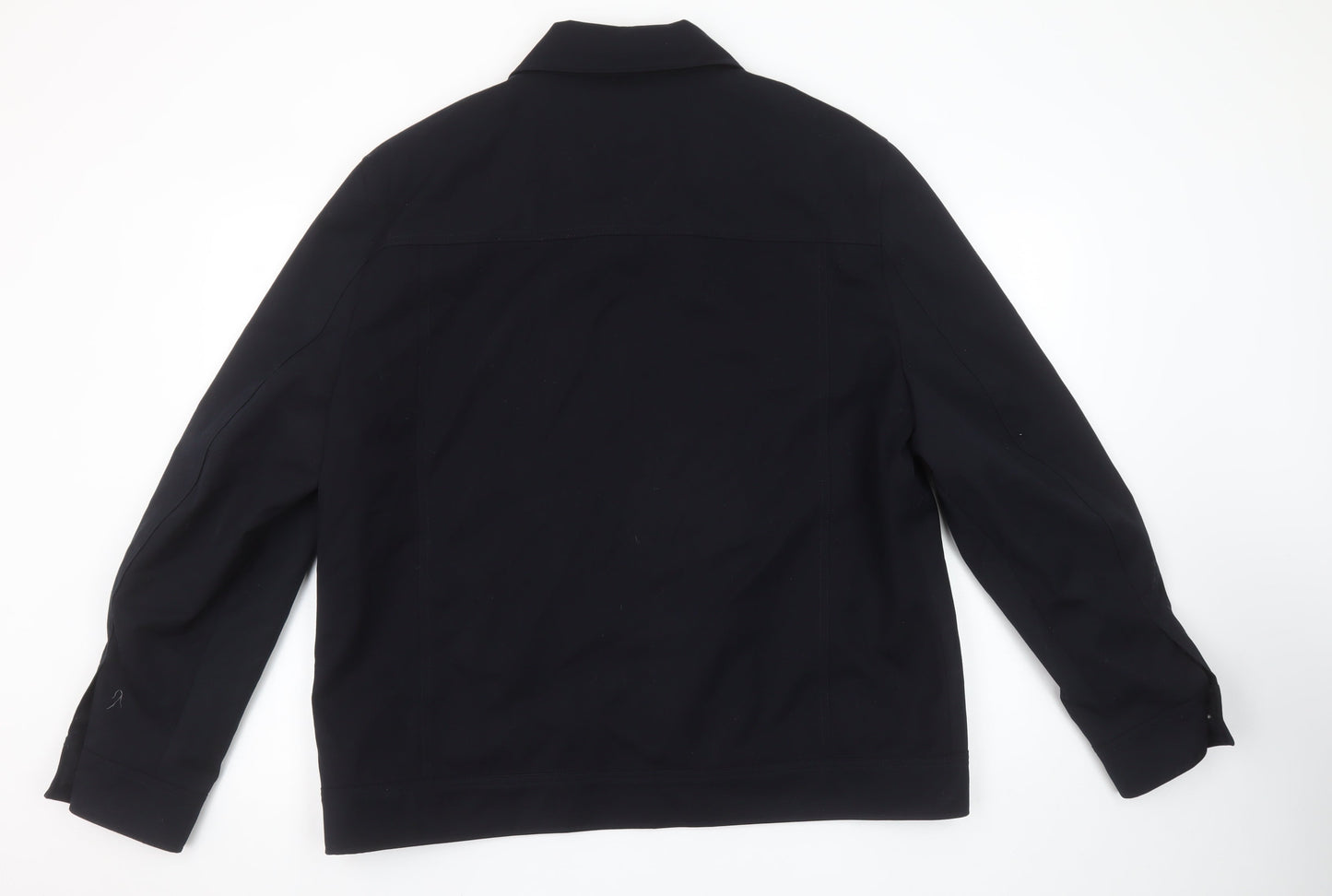 Mens UK Size XL Marks and Spencer Blue Basic Jacket