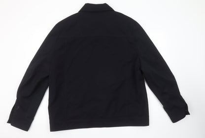 Mens UK Size XL Marks and Spencer Blue Basic Jacket