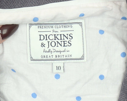 Womens UK Size 10 Dickins & Jones Regular Grey Blazer