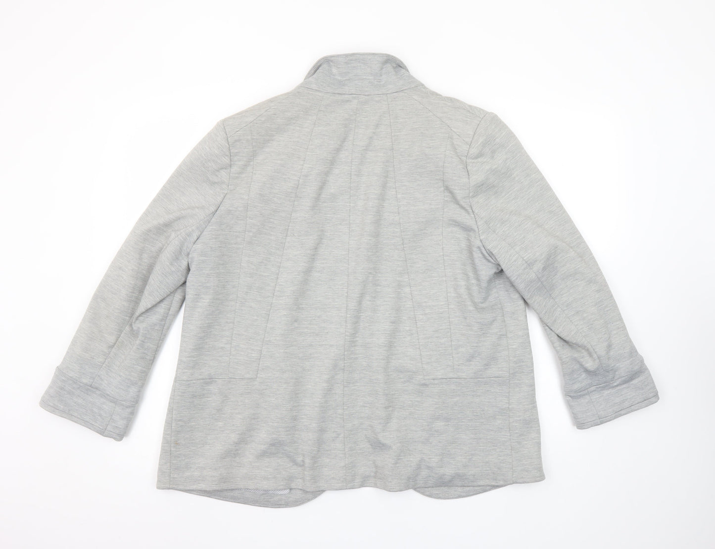 Womens UK Size 16 Wallis Regular Grey Blazer