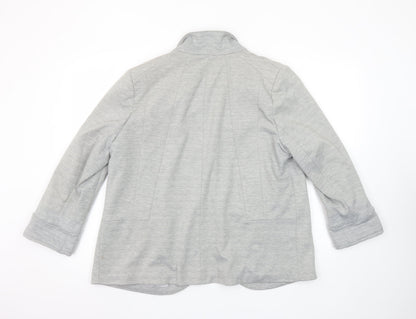Womens UK Size 16 Wallis Regular Grey Blazer