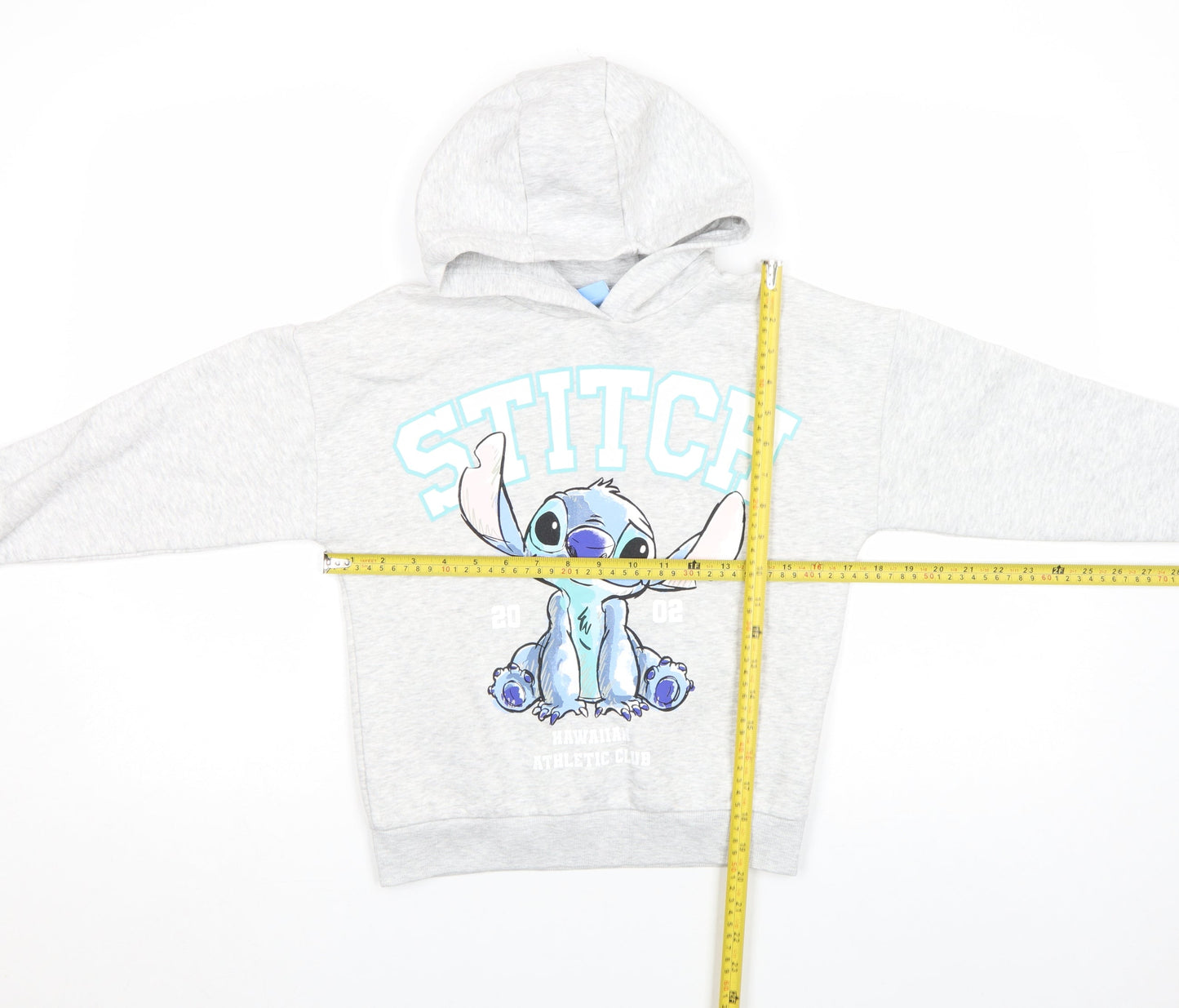 Girls UK Size 6 Years Disney Grey Pullover Hoodie