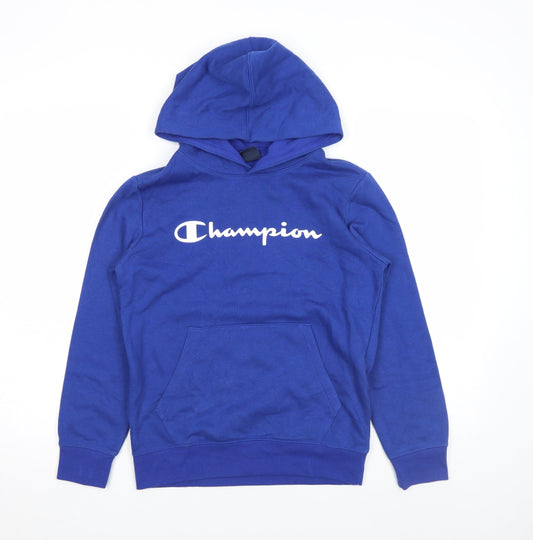 Boys UK Size 11-12 Years Champion Blue Pullover Hoodie