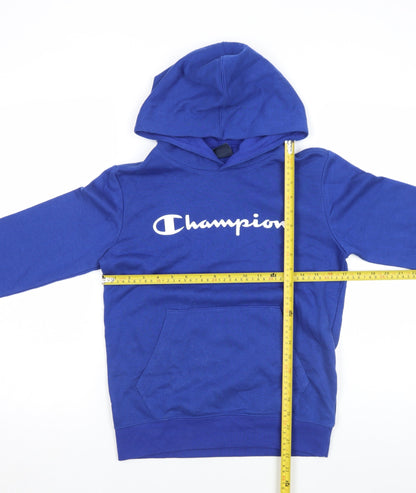 Boys UK Size 11-12 Years Champion Blue Pullover Hoodie