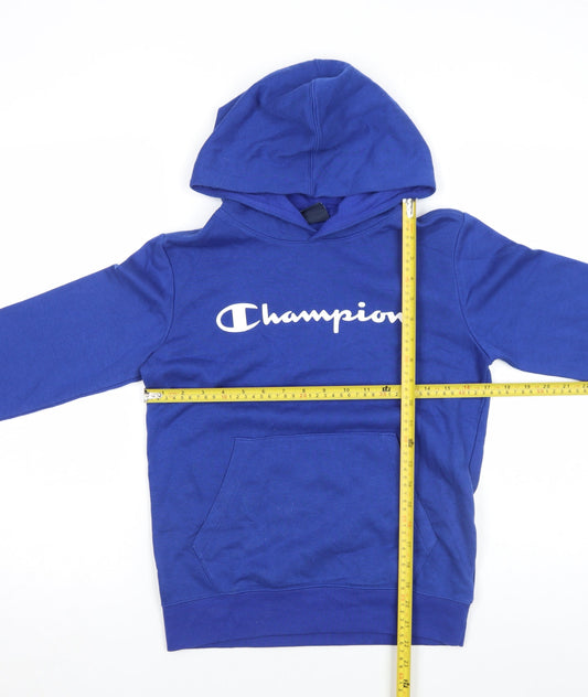Boys UK Size 11-12 Years Champion Blue Pullover Hoodie
