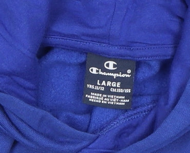 Boys UK Size 11-12 Years Champion Blue Pullover Hoodie