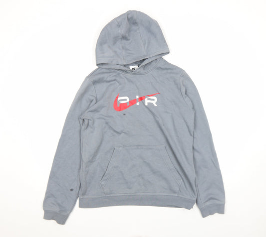 Boys UK Size XL Nike Grey Pullover Hoodie