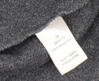 Womens UK Size 14 Peter Storm Grey Full Zip Hoodie