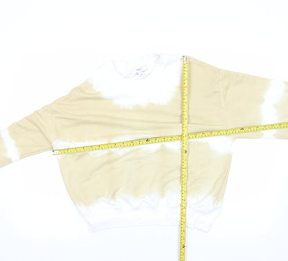 Mens UK Size S Marks and Spencer Beige Pullover Sweatshirt