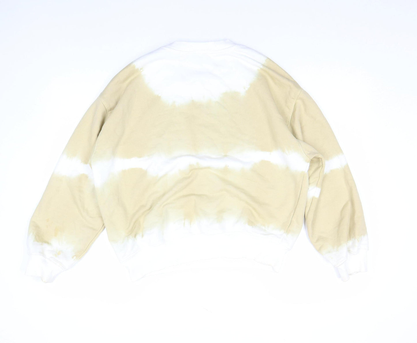 Mens UK Size S Marks and Spencer Beige Pullover Sweatshirt