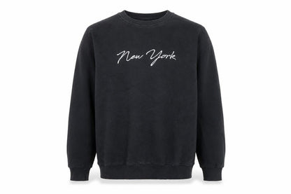 Unisex Adults UK Size M Capsule Black Pullover Sweatshirt