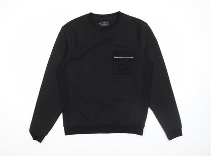 Mens UK Size M Casual Friday by Blend Black Pullover Sweatshirt