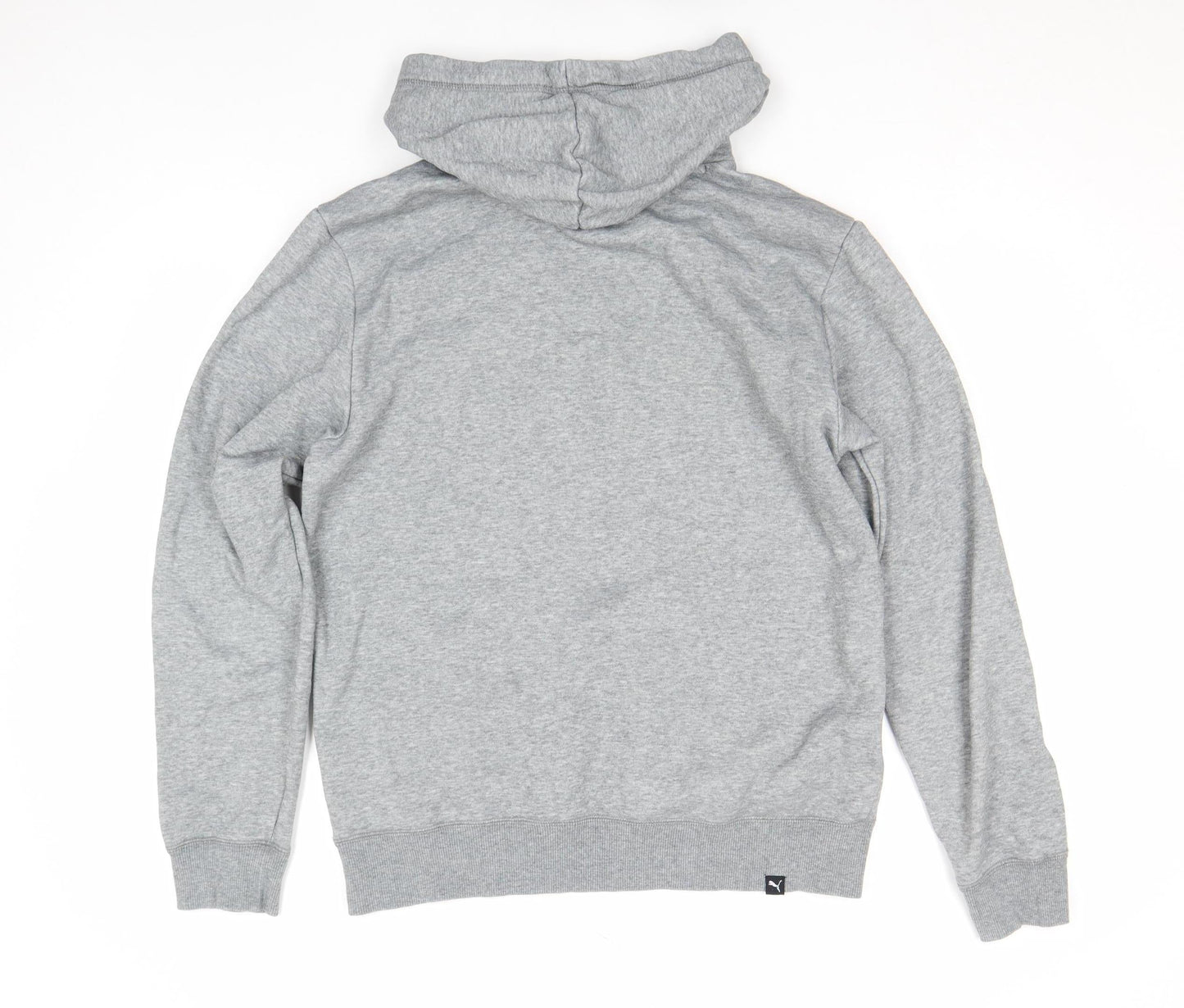 Mens UK Size S PUMA Grey Pullover Hoodie