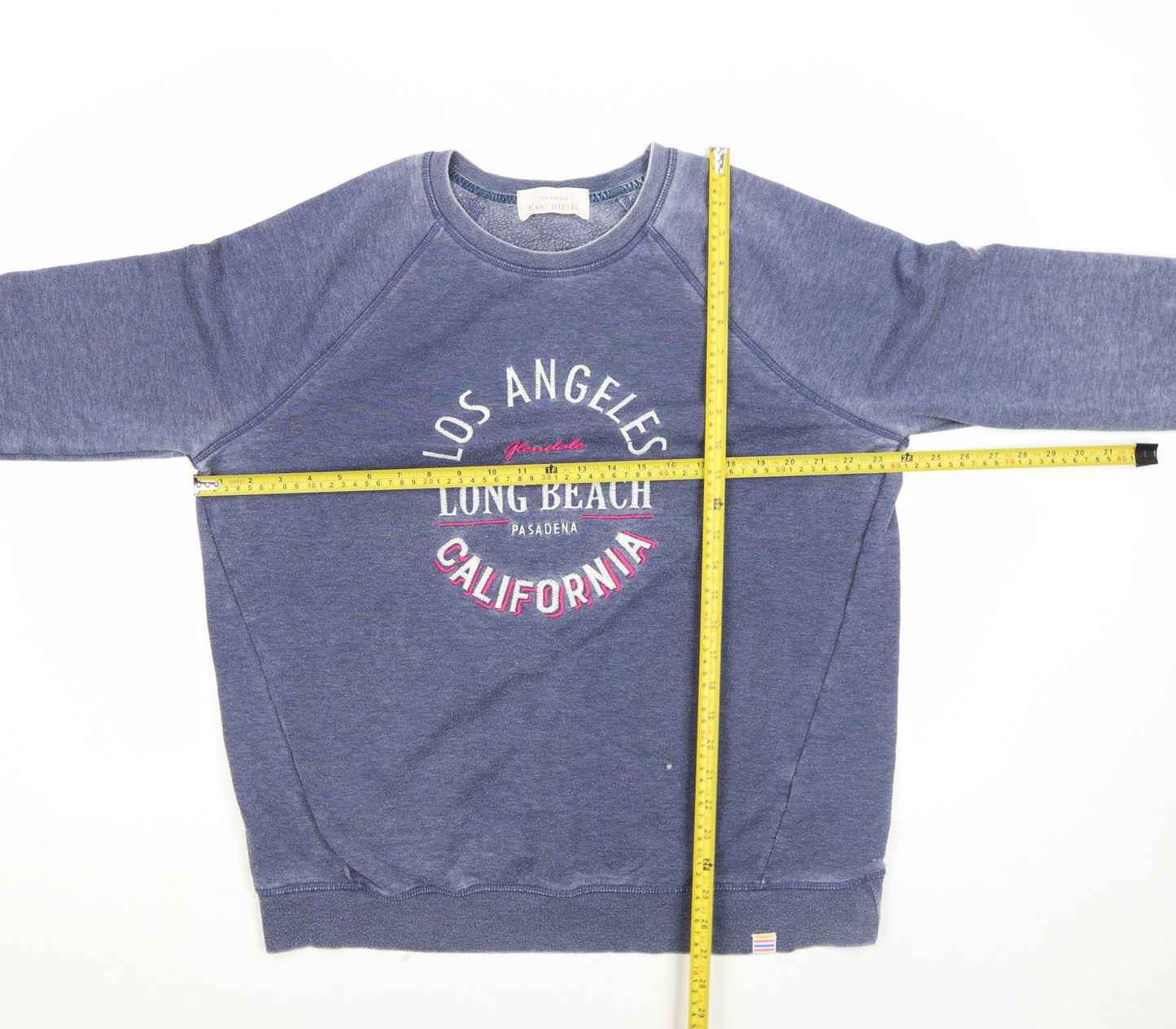 Mens UK Size L NEXT Blue Pullover Sweatshirt