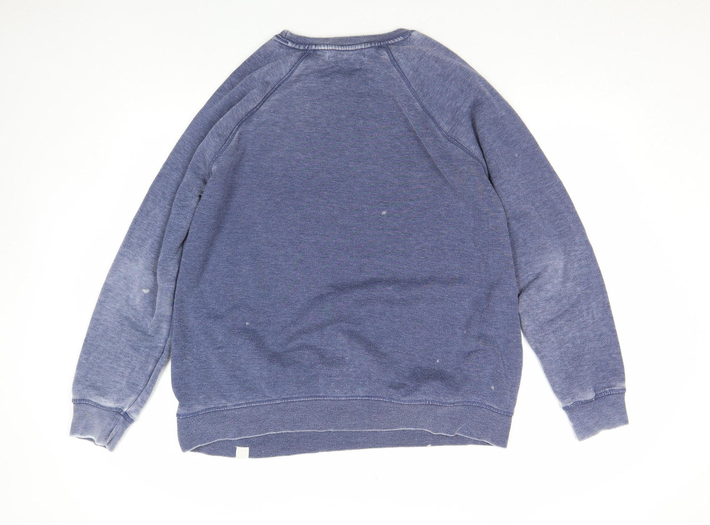 Mens UK Size L NEXT Blue Pullover Sweatshirt