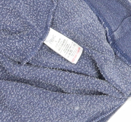 Mens UK Size L NEXT Blue Pullover Sweatshirt