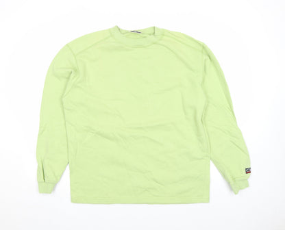 Womens UK Size M Activewear Green Pullover Sweatshirt