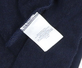 Womens UK Size M Lands' End Blue Pullover Sweatshirt