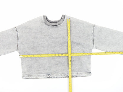 Womens UK Size 6 Primark Grey Pullover Sweatshirt