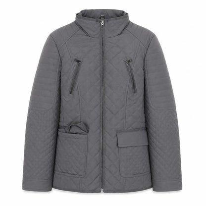 Womens UK Size 14 NEXT Grey Quilted Coat