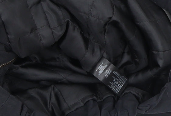 Womens UK Size 12 John Lewis Black Parka Coat
