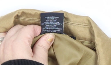 Womens UK Size XL Gap Beige Basic Jacket
