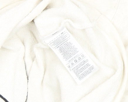 Womens UK Size 10 adidas Ivory Pullover Sweatshirt