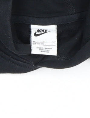 Boys UK Size 15-16 Years Nike Black Pullover Hoodie
