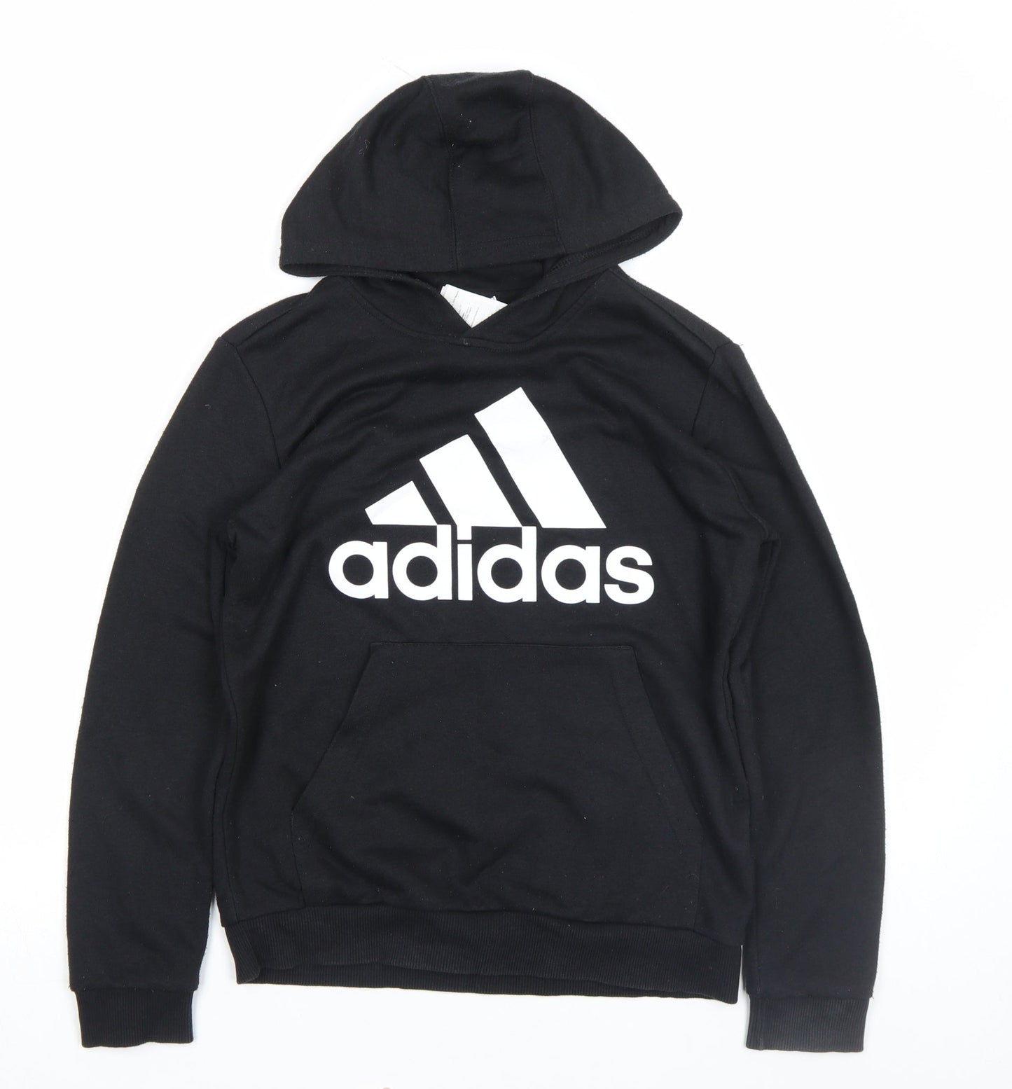 Boys UK Size 13-14 Years adidas Black Pullover Hoodie