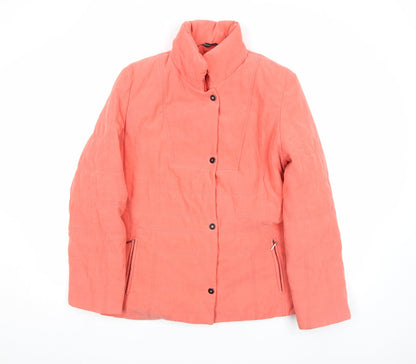 Womens UK Size 12 Concept K Pink Puffer Jacket