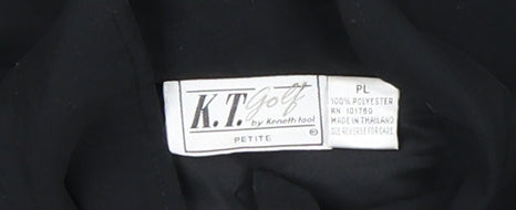 Womens UK Size L K.T. Soft by Kenneth Too! Black Basic Jacket
