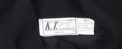 Womens UK Size L K.T. Soft by Kenneth Too! Black Basic Jacket