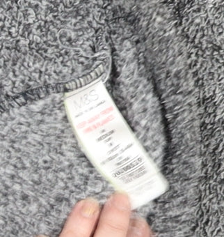 Mens UK Size M Marks and Spencer Grey Pullover Sweatshirt