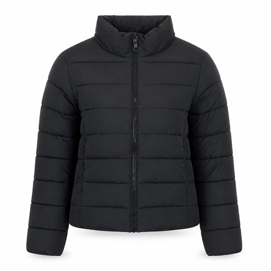 Womens UK Size S MNG Black Puffer Jacket