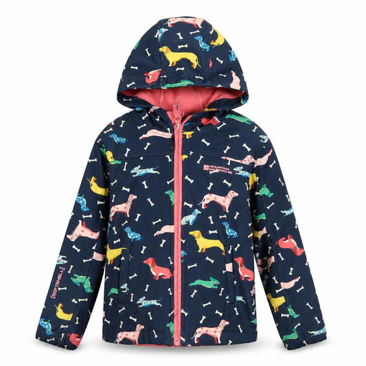 Girls UK Size 5-6 Years Mountain Warehouse Blue Soft Shell
