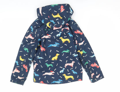 Girls UK Size 5-6 Years Mountain Warehouse Blue Soft Shell