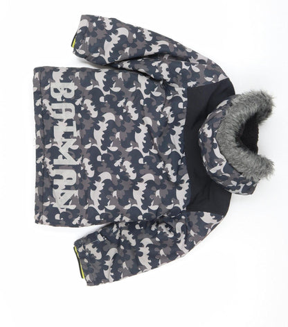 Boys UK Size 5-6 Years George Grey Puffer Jacket