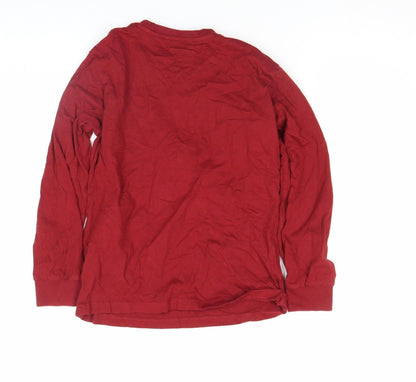 Girls UK Size 11-12 Years NEXT Red Pullover T-Shirt