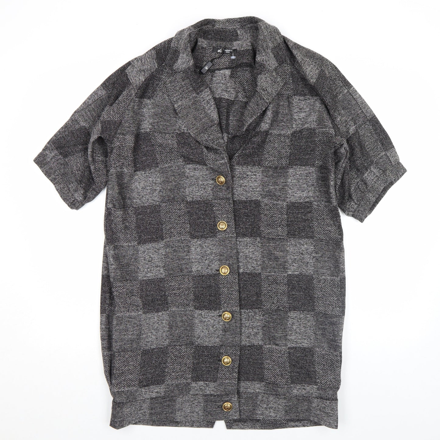 Womens UK Size 10 Oli Fusion by PPQ Grey Basic Jacket