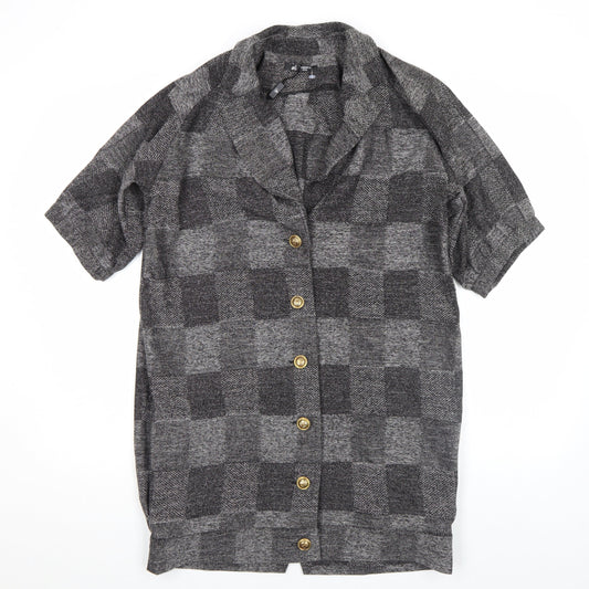 Womens UK Size 10 Oli Fusion by PPQ Grey Basic Jacket
