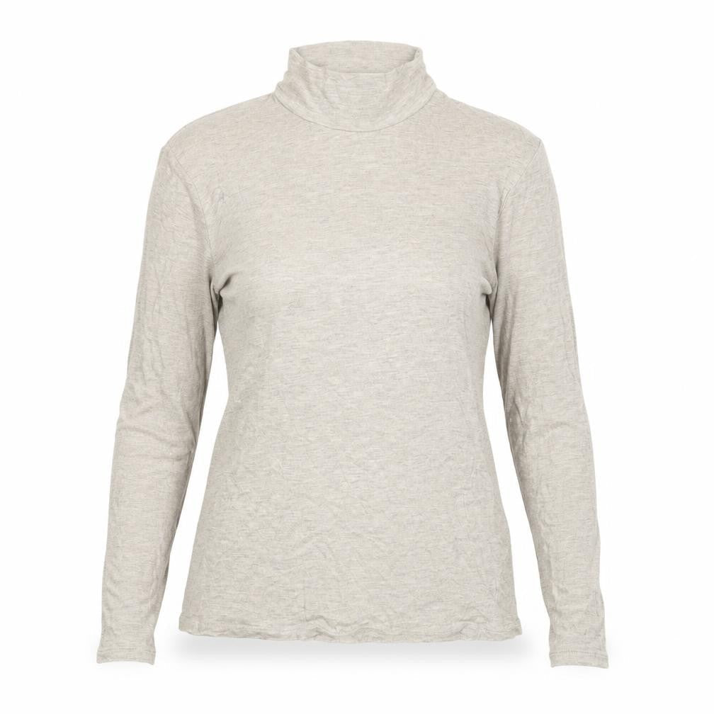 Womens UK Size L MNG Beige Basic T-Shirt